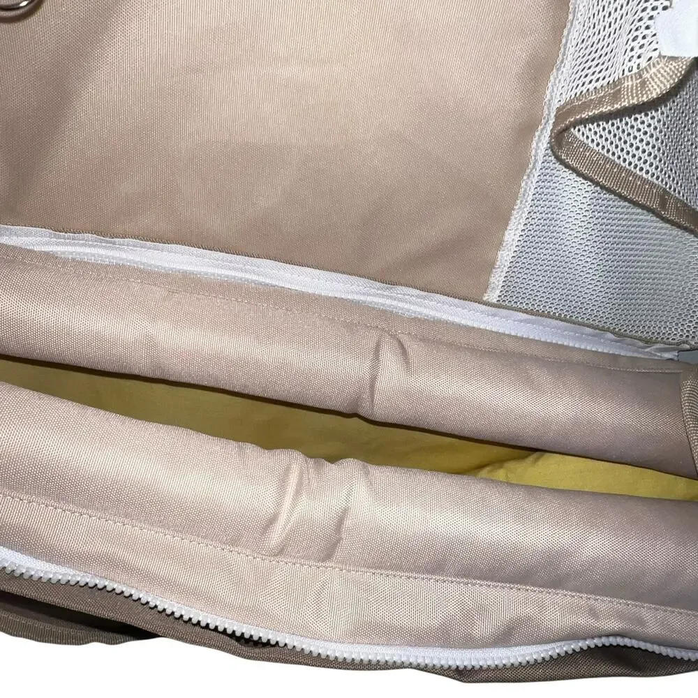 New Fundle Communion Pocket Pet Sling Carrier Bag Standard Size 0-11 lb Beige